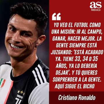 Cristiano Ronaldo en entrevista con Icon de El País.