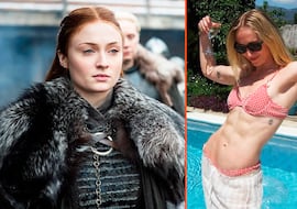 Sophie Turner presume de cambio físico para ser Lara Croft en la nueva ‘Tomb Raider’ tras casi un año de entrenamiento