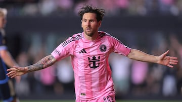 Messi basta unos minutos en Inter Miami
