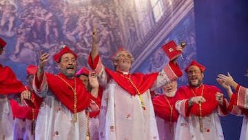 Chirigota: Los que van a coger papas.