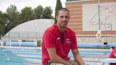 EL FUTURO. Rafa Mu&ntilde;oz, en el CAR de Sant Cugat, en verano.
 