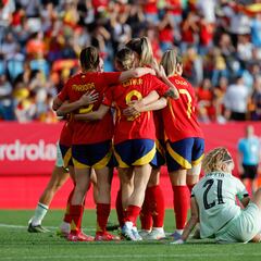 España 7 - 1 Portugal: resumen, resultado y goles