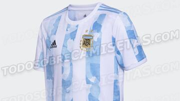 Se filtra la nueva posible camiseta de Argentina