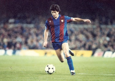 Estuvo en el Barcelona durante cuatro temporadas de 1979 a 1983, fichó por el Sevilla en la temporada 1985-86. 