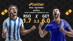 Real Sociedad vs. Getafe CF: horario, dónde ver, pronósticos y clasificación