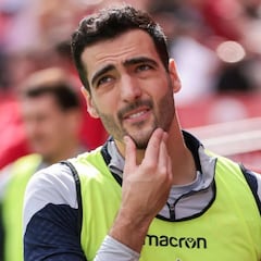 Merino, lesionado en su primer entrenamiento con el Arsenal