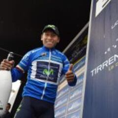 Nairo: "Estoy satisfecho por este nuevo éxito en Italia"