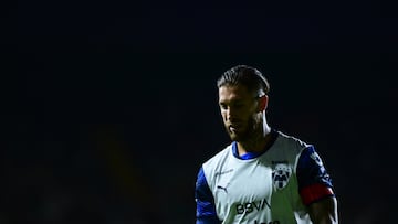 Sergio Ramos of Monterrey during the 17th round match between Leon and Monterrey as part of the Liga BBVA MX, Torneo Clausura 2025 at Nou Camp Leon Stadium, on April 20, 2025 in Leon, Guanajuato, Mexico.
