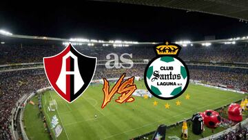 Atlas vs Santos en vivo: Liga MX, jornada 13