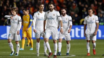 21/11/17 PARTIDO UEFA CHAMPIONS LEAGUE APOEL REAL MADRID BENZEMA CRISTIANO RONALDO MODRIC CARVAJAL