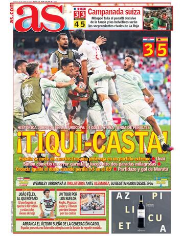 Las portadas de AS de junio