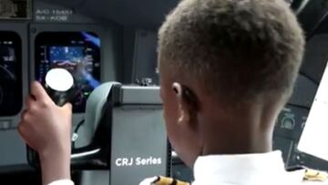 El niño prodigio que puede pilotar aviones con 7 años