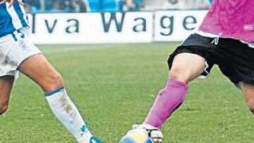 <b>CERCA DEL OBJETIVO. </b>Recre y Deportivo dieron por bueno el empate de ayer. Ambos están más cerca de la permanencia en Primera.