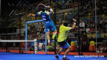 Stupaczuk y Cristian Guti&eacute;rrez en el Gran Canaria Open 2017.