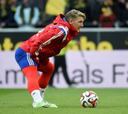 Schweinsteiger, baja para la Copa ante el Leverkusen
