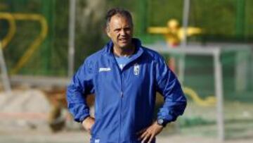 Entrenamiento del Granada CF. Joaquin Caparros