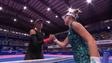 Garbiñe Mugurza continúa su mala racha: cae en segunda ronda del torneo de Japón