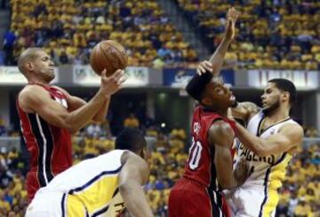 Las imágenes del partido Pacers-Heat