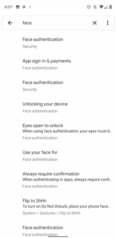 Reconocimiento Facial integrado en Android Q: un Face ID Android