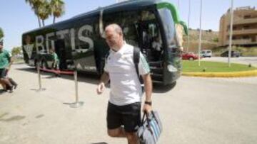 Pepe Mel, durante el &uacute;ltimo viaje. 