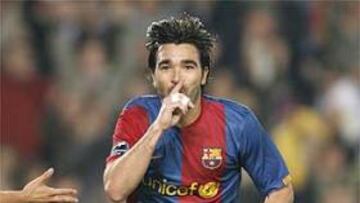 <B>CONTRATO EN VIGOR.</B> Deco todavía tiene contrato con el Barcelona, pero su futuro parece incierto.