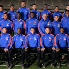 Primera foto oficial de Queiroz con la Selección Colombia