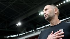 Duesseldorf (Germany), 23/09/2022.- Head coach of the US national soccer team Gregg Berhalter looks on prior to the International Friendly soccer match between Japan and US in Duesseldorf