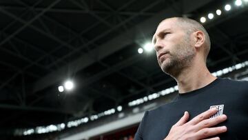 Duesseldorf (Germany), 23/09/2022.- Head coach of the US national soccer team Gregg Berhalter looks on prior to the International Friendly soccer match between Japan and US in Duesseldorf