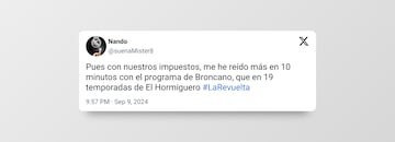 Los mejores memes y reacciones del estreno de ¡®La Revuelta¡¯