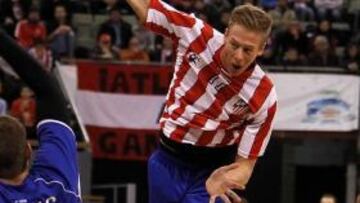 Markussen, en acción.