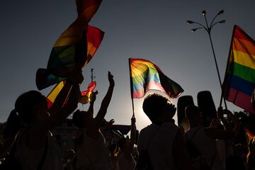 Manifestación del Orgullo  LGTBI+.