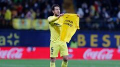 Parejo, tras marcar el gol al Celta.