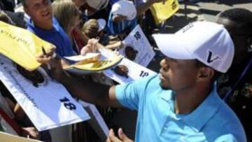 Tiger, foco de atención.