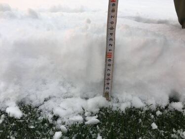 13cm of snow casts doubt upon tonight's Eibar-Villarreal game