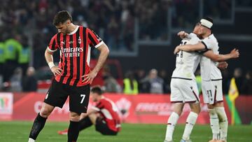 Santiago Giménez se arriesga a ser banca en el Milan