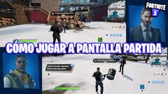 Fortnite: c&oacute;mo jugar a pantalla dividida en PS4, PS5, Xbox One y Xbox Series X|S