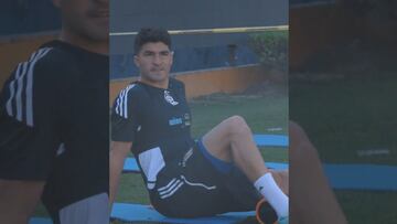 Así fue el primer entrenamiento de ‘Nico’ Ibáñez con Tigres