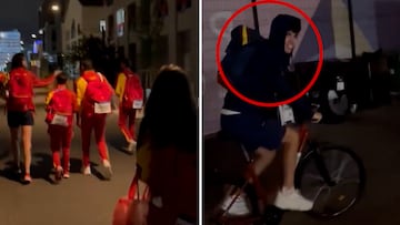 Esto es la Villa: los marchadores salen a las 4:30 y se cruzan con deportistas españoles volviendo de fiesta