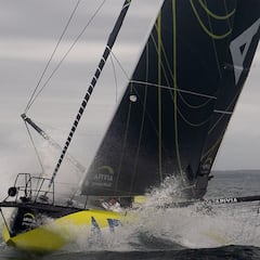 El Apivia supera al Maitre Coq y lidera la Vendée Globe
