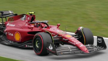Carlos Sainz (Ferrari F1-75). Spielberg, Austria. F1 2022.