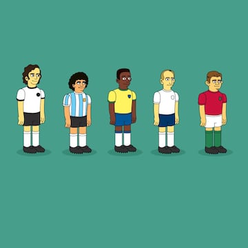 Así serían los equipos y jugadores 'Top' en los Simpsons