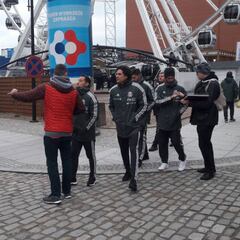 Desafío al frío y paseo por Gdansk entre curiosos