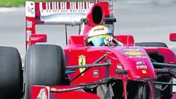 <b>CON LA MIEL EN LOS LABIOS. </b>Así se quedó Massa el año pasado.