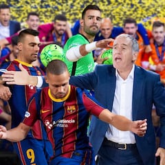 El Barça arrasa en los Futsal Awards con Ferrao, Plaza y Lozano