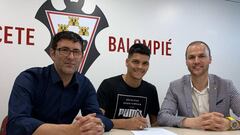 Karim Azamou: "Estoy muy contento de llegar al Albacete"