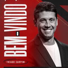 ¿Quién es Thiago Carpini, el nuevo DT de James en Sao Paulo?