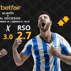 Deportivo Alavés vs. Real Sociedad: horario, dónde ver, pronósticos y clasificación