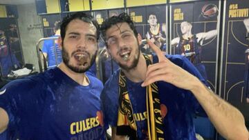 Abrines emula, con Bolmaro, el "se queda" de Piqué con Neymar