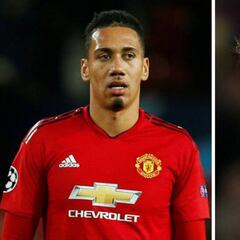 La reacción de las redes al golpe de Smalling a Messi en la nariz