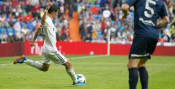 Di María marca el 1-0.